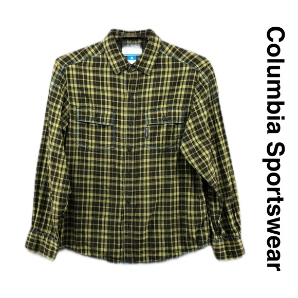 Columbia Other - Columbia Sportswear Plaid Cotton Long Sleeve Button Up Casual Shirt
